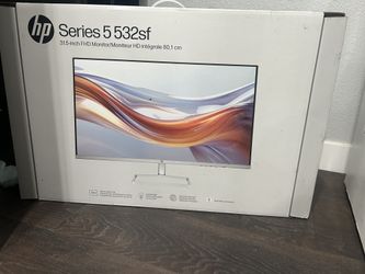 New 32" HP Series 5 monitor