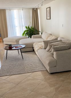 Sectional with Ottoman
