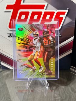 Brock Purdy Topps Pressure Cookers Holo Card