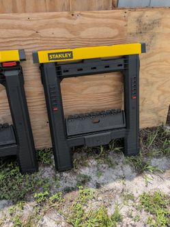 Stanley adjustable saw horses