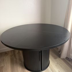 Black Dining Table 