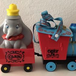 Disney Casey Jr. Popcorn Train Bucket & Dumbo Sipper NEW