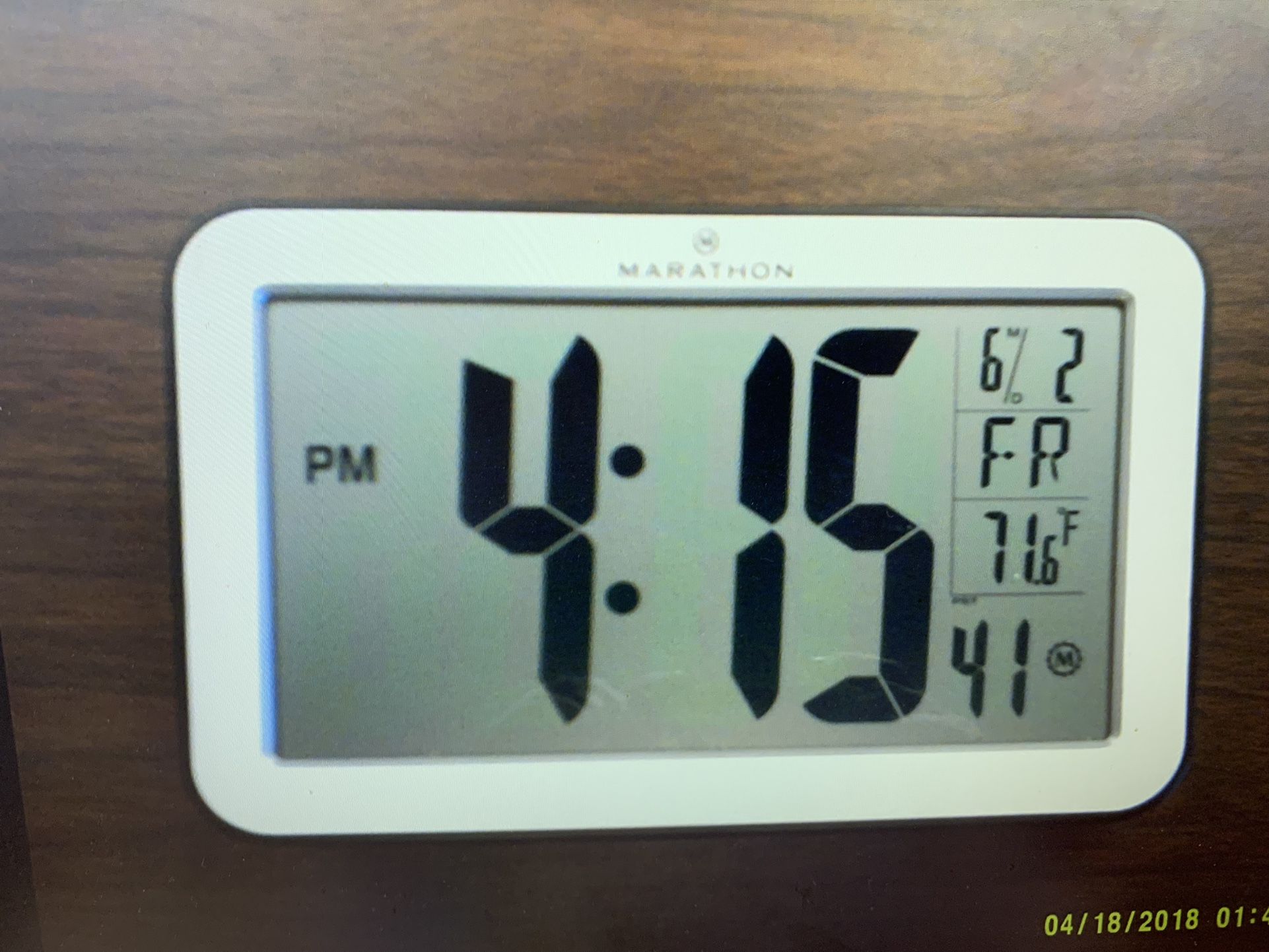 Digital Wall Clock 