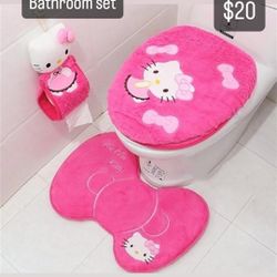 Hello Kitty Bathroom Set 