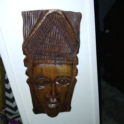 Hand Carved Tribal Mask