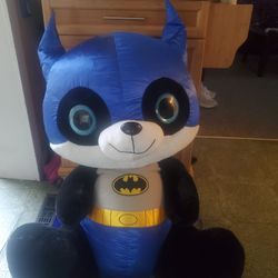 Huge Batman Panda stuffed animal