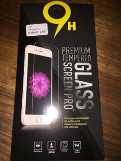 iPhone x screen protectors and more!!