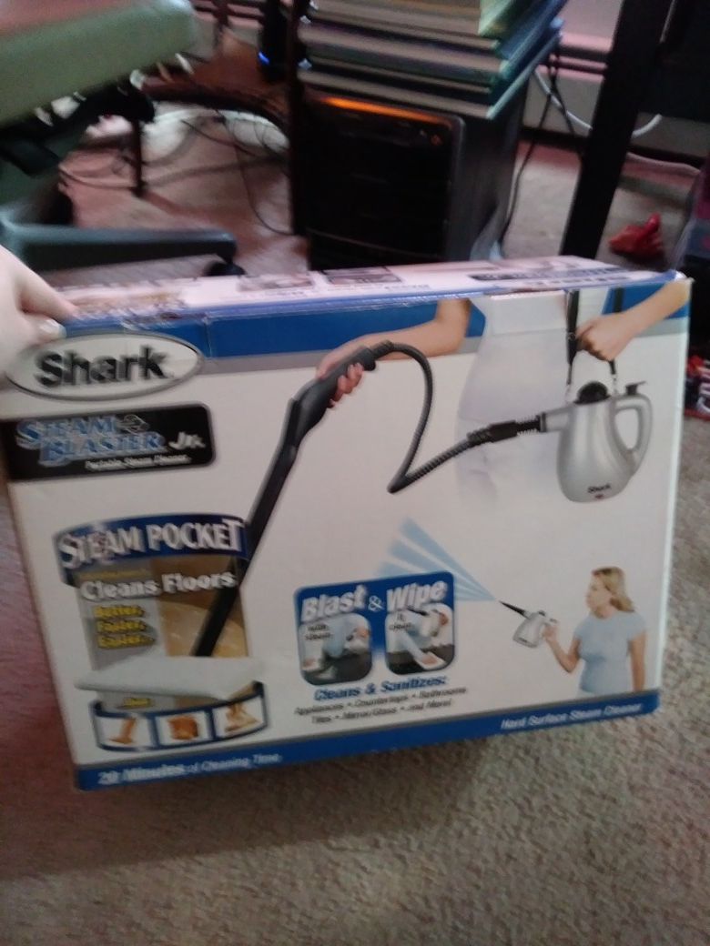 Shark Steam Blaster Jr Portable Steam Cleaner S3200