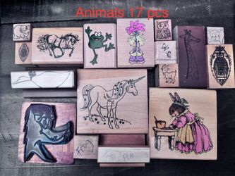 Rubber Stamps  LOT