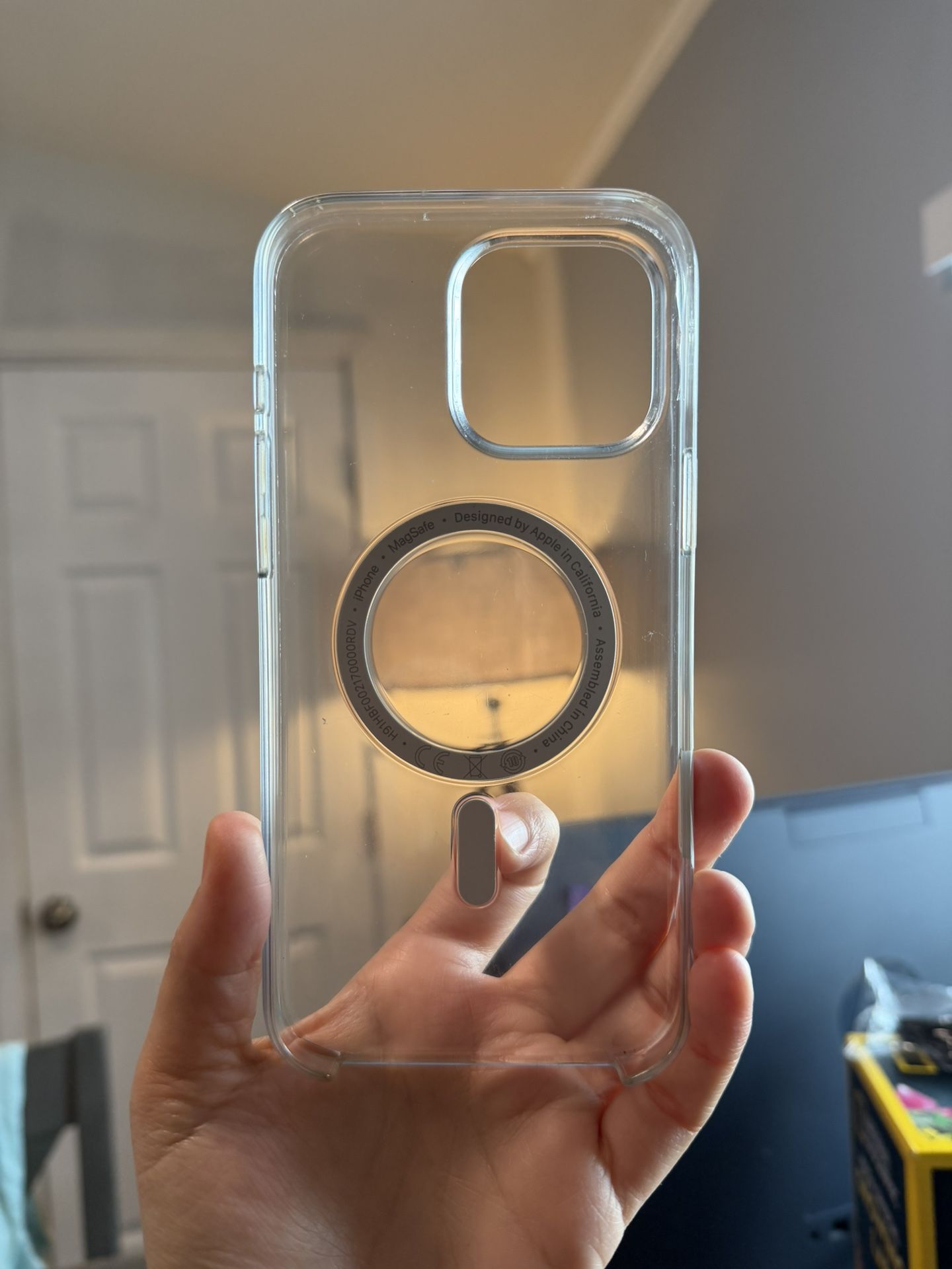 Apple Original Clear Case for iPhone 16 Pro Max – Premium Protection