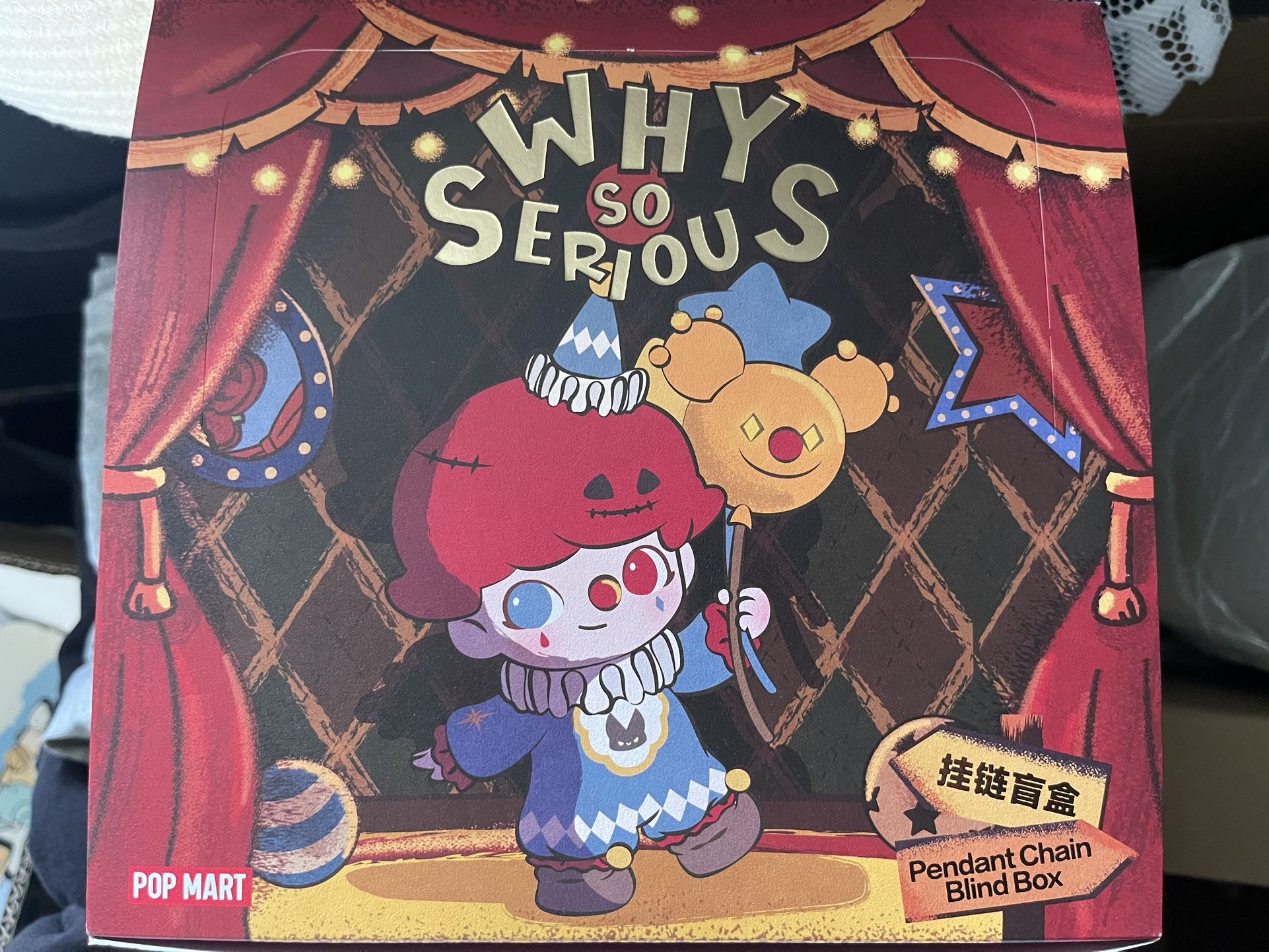 Why So Serious Pendant Chain ♠️🃏♦️♥️♣️