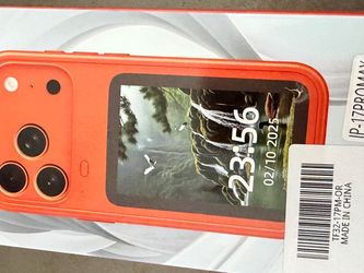 iPhone 17 pro max Ai back display case