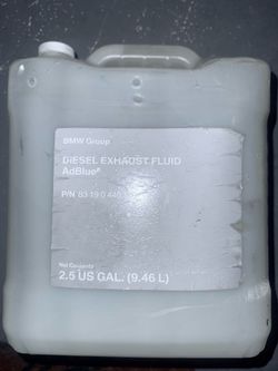BMW diesel exhaust fluid