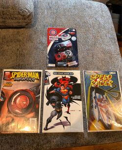 Cubs Stock Car Racers 2 pack, 3 Brand New Comic Books