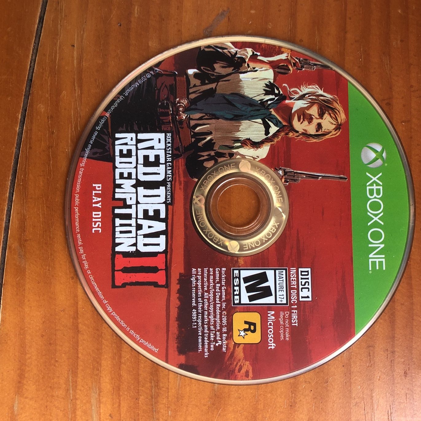  Red Dead Redemption 2 Xbox One : Take 2 Interactive