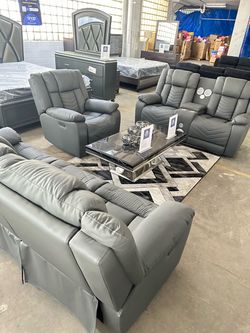 Sofa and loveseat