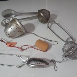 Tea lovers items tea strainers 6 pc set