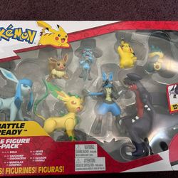 Pokemon Toys Ready Battle 8 Pack