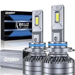Fahren Krieges 9005/HB3 LED Light Bulbs 100W 22000 Lumens 6500K  Pair IP68
