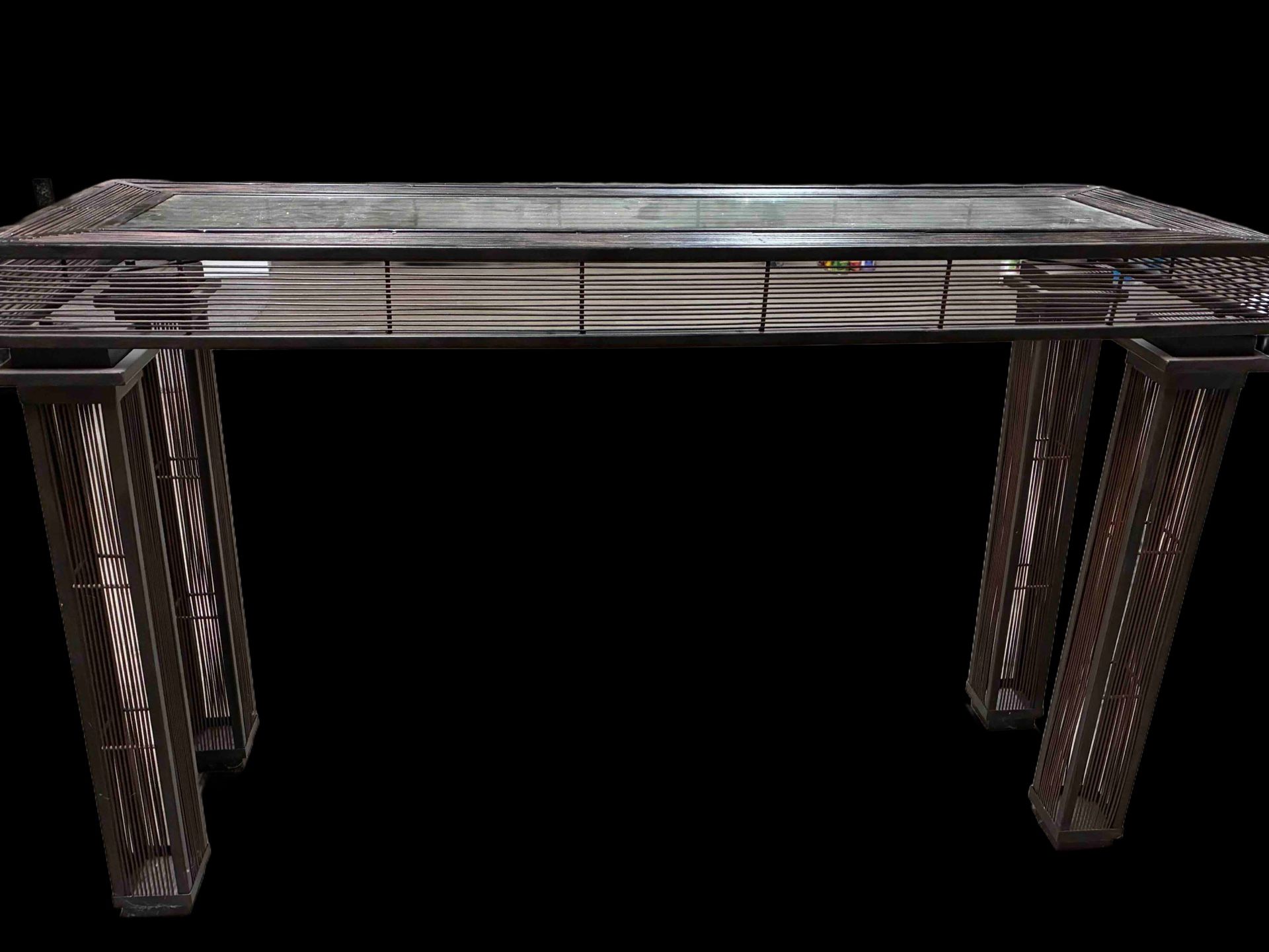 Santa Fe Metal Artisan Sofa Table or Side Table