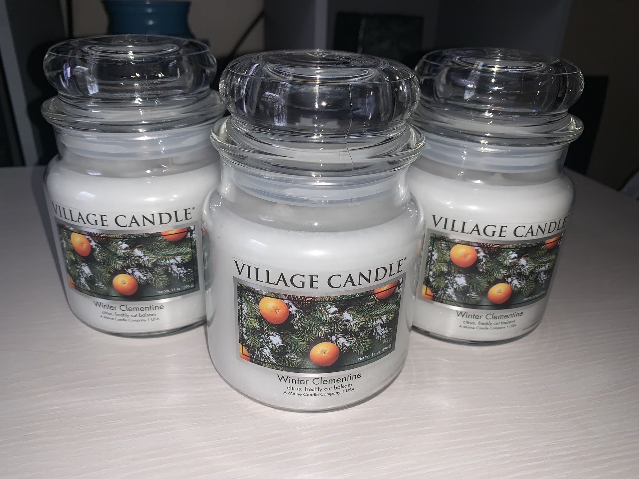 Village Candle Winter Clementine 16oz (3)