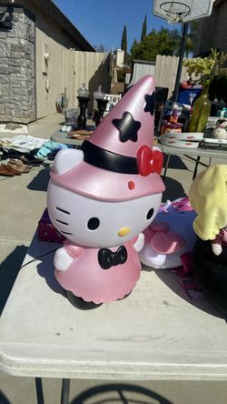 Halloween hello kitty lamp