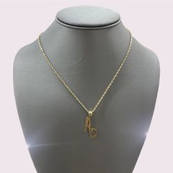10kt Real Gold With Charm A