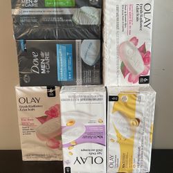 Olay /dove Soaps $7ea Pack 