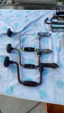 Vintage Hand braced Drills