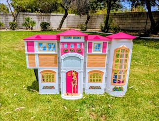Barbie Doll DPX21 Hello Dreamhouse NO Accessory WiFi Voice Activated Toy Set GUC