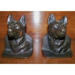 German Shepherd Bookends