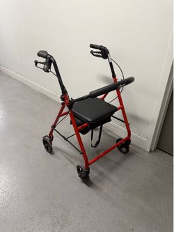 Drive Rollator Red