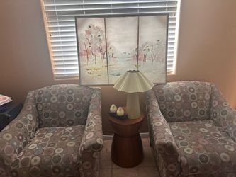 1 sofa 2 loveseats  2 living room chairs for $220