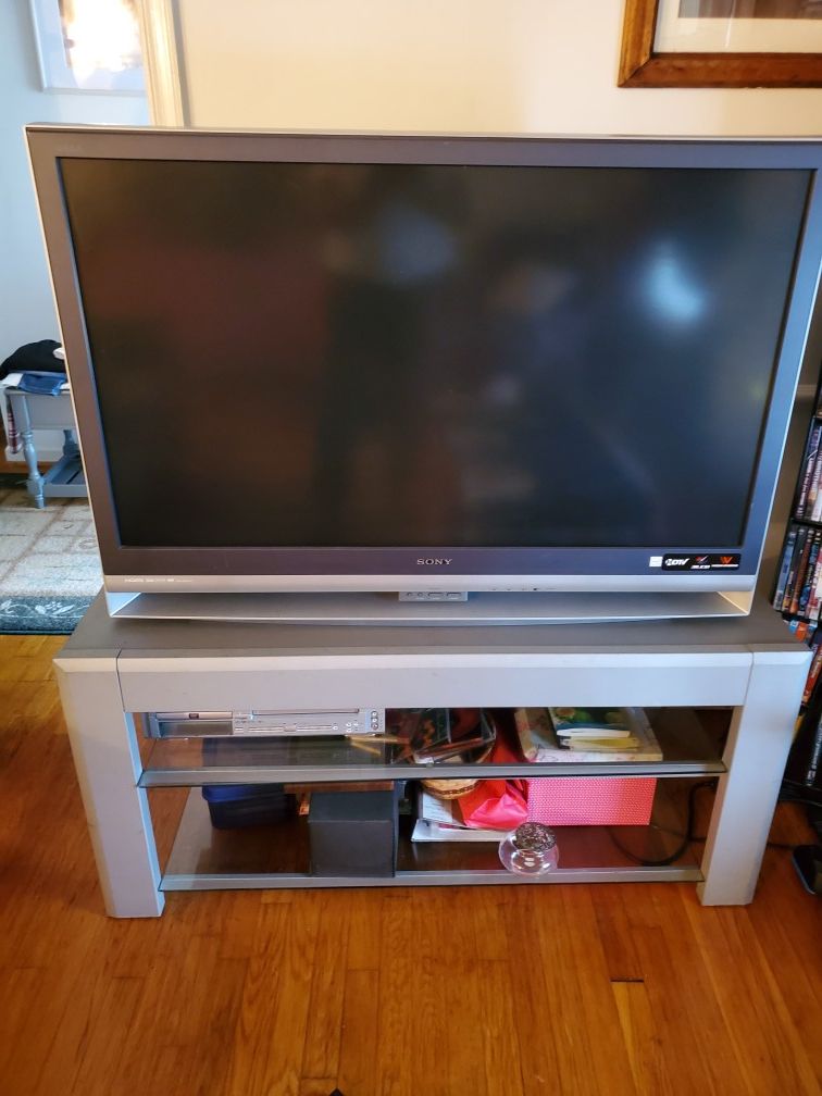 Sony tv and stand