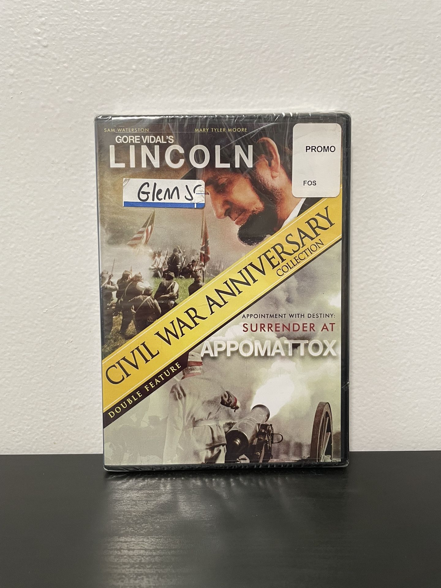 Civil War Anniversary Collection DVD Movies NEW Lincoln Surrender At Appomattox