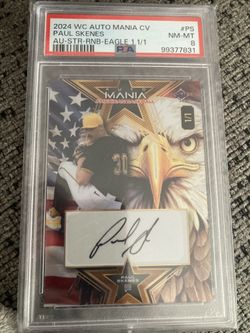 Paul Skenes Signed Card