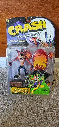 Crash Bandicoot Jet Board Action Figure