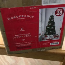 6 Ft Unlit Tree