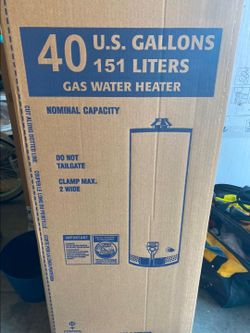 40 gallon water heater (In Box)