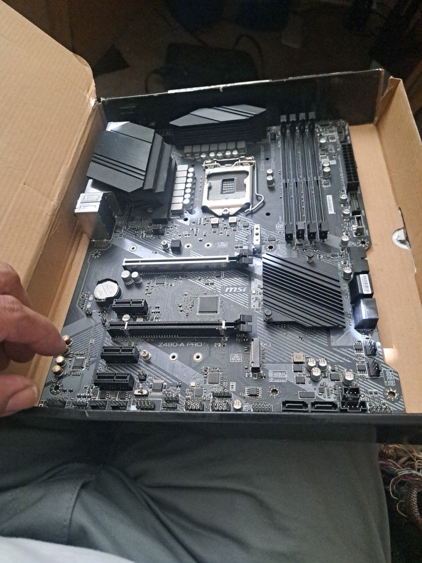 MSI Z490-A PRO MOTHERBOARD