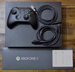XBOX ONE X PROJECT SCORPIO EDITION (WILLING TO NEGOTIATE PRICE)