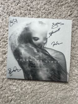 Signed Young The Giant Mind Over Matter Vinyl