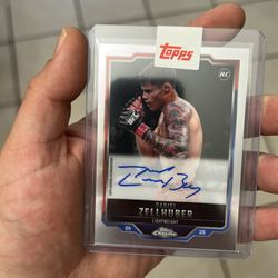 UFC autograph Daniel zellhuber