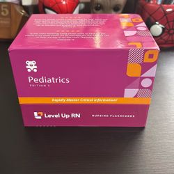 Level Up RN Pediatrics NCLEX Flashcards