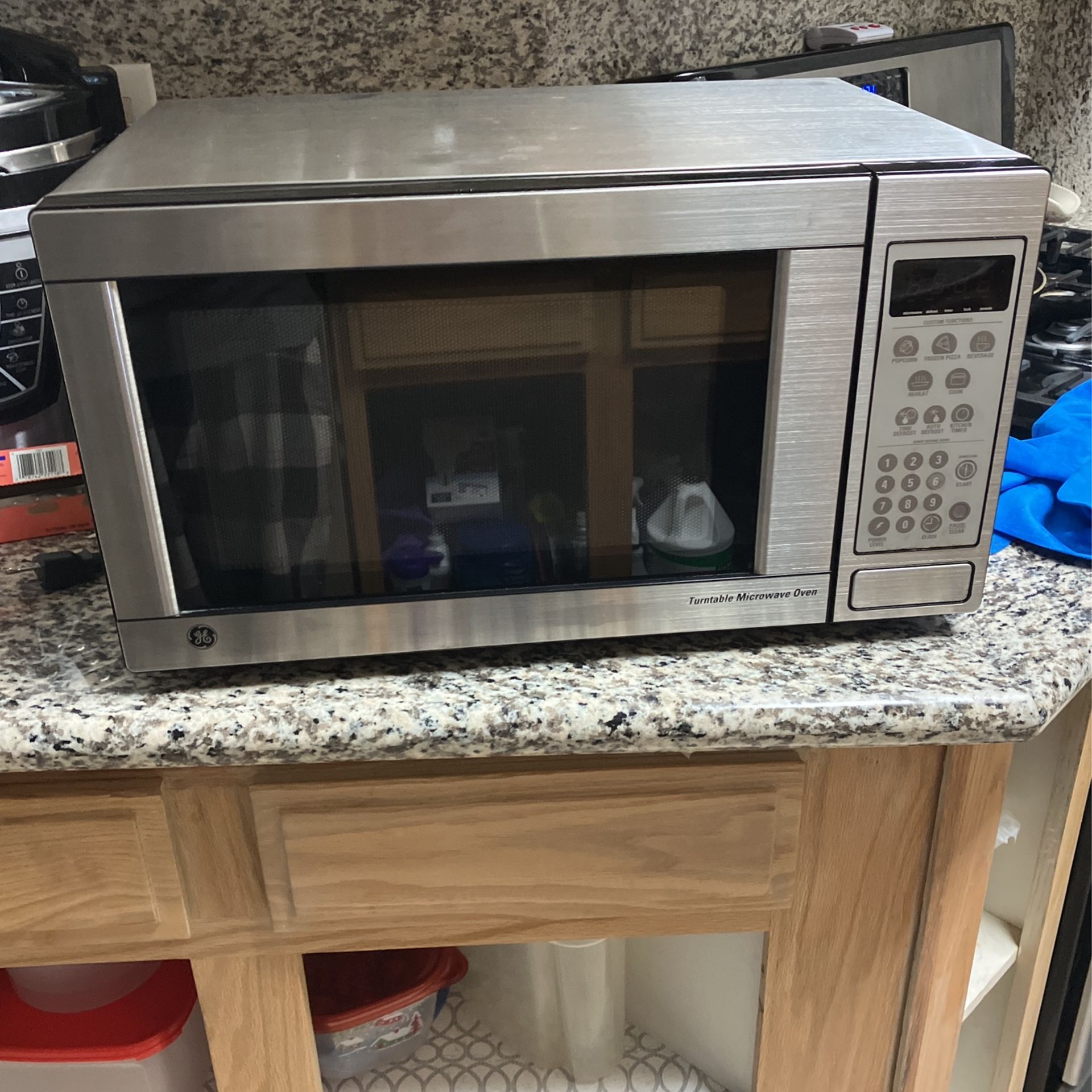 General Electric Turntable, Microwave Oven