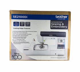 Brother SE2100Di Disney 100th Anniversary Sewing & Embroidery Combo Machine