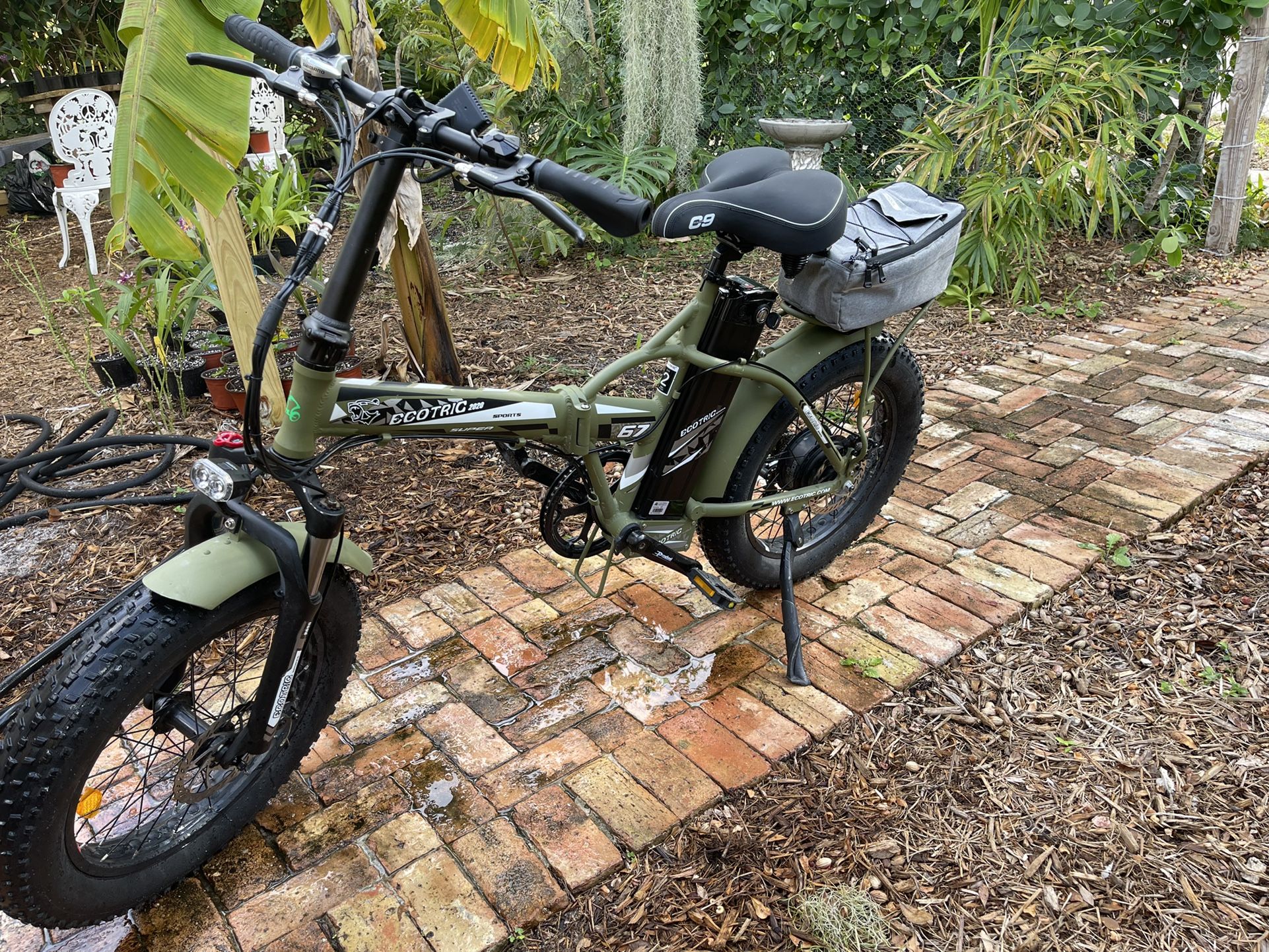 Ecotric Folding Super 2020 Dark Green EBike