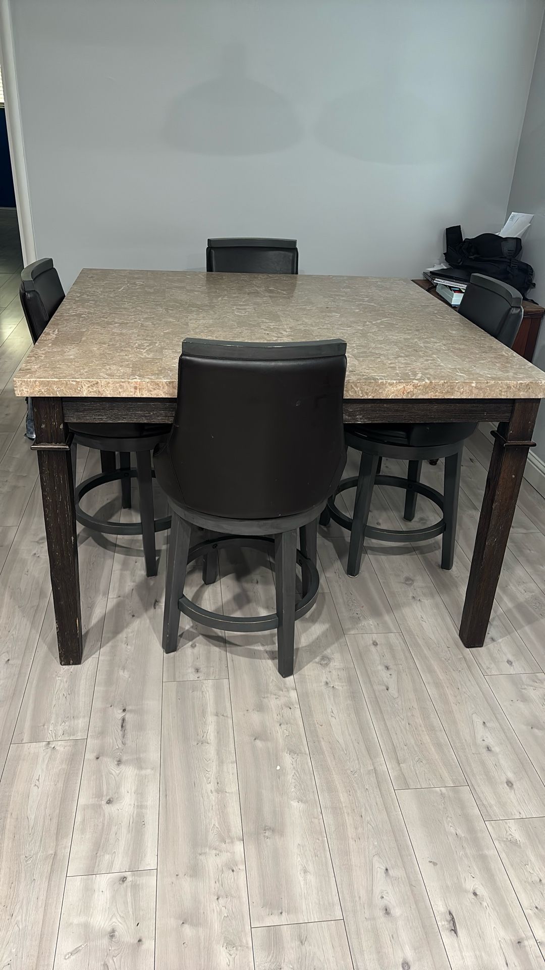 Granite Kitchen Table And 4 Chairs