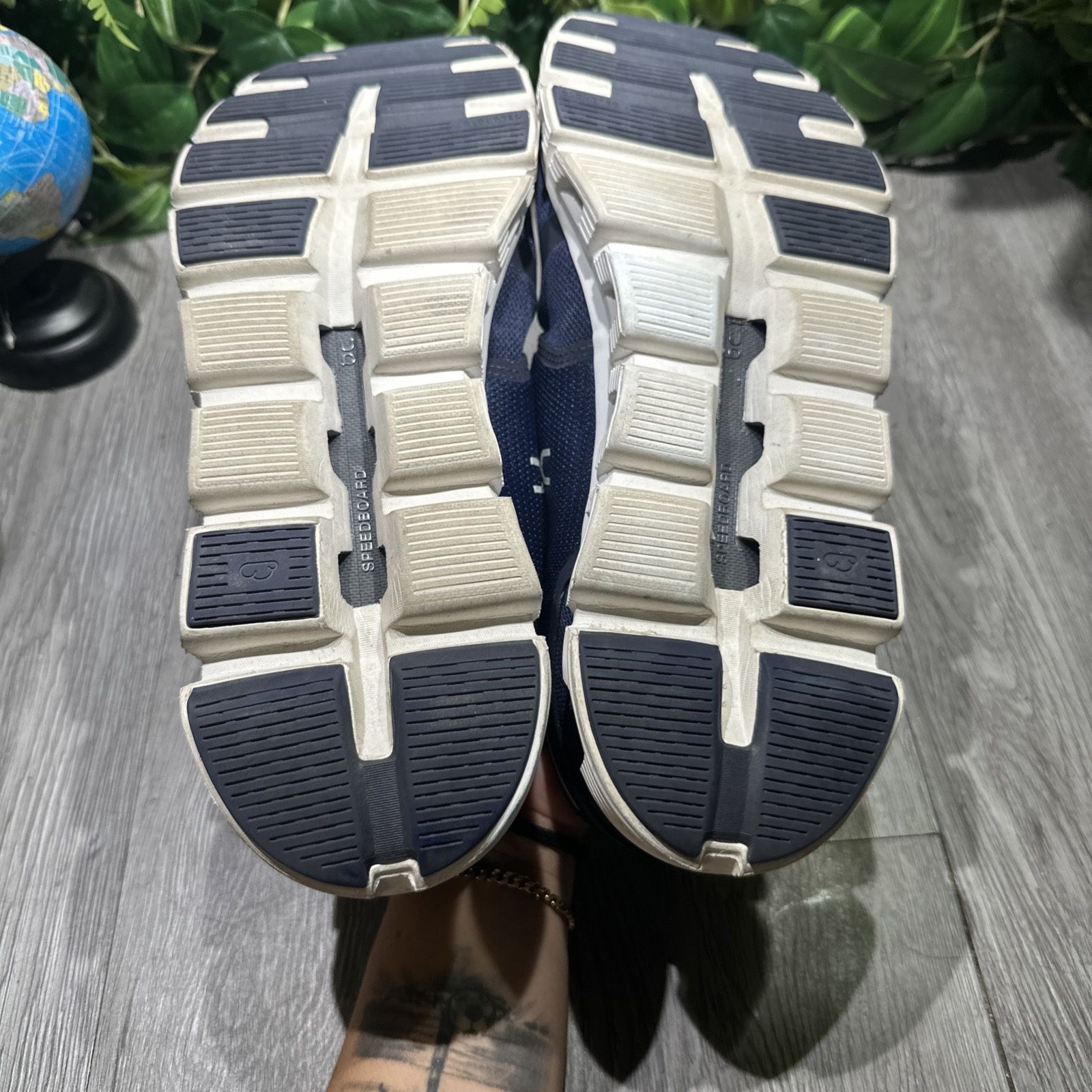 Mens On Cloud 6 New Generation blue/white sneakers running 