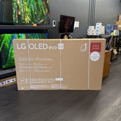 LG OLED G5 77 INCH SMART 4k TVS AI THIN Q BRAND NEW 
